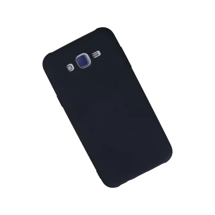 Newface Samsung Galaxy J7 Kılıf Nano içi Kadife Silikon - Lacivert