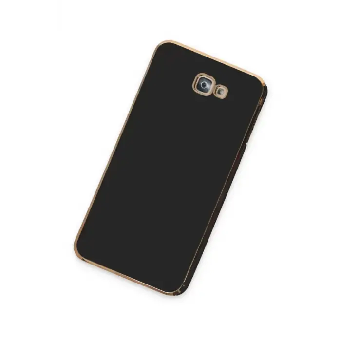 Newface Samsung Galaxy J7 Prime Kılıf Volet Silikon - Siyah
