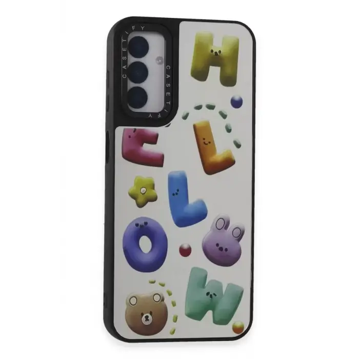 Newface Samsung Galaxy M14 5G Kılıf Mirror Desenli Kapak - Mirror - 15