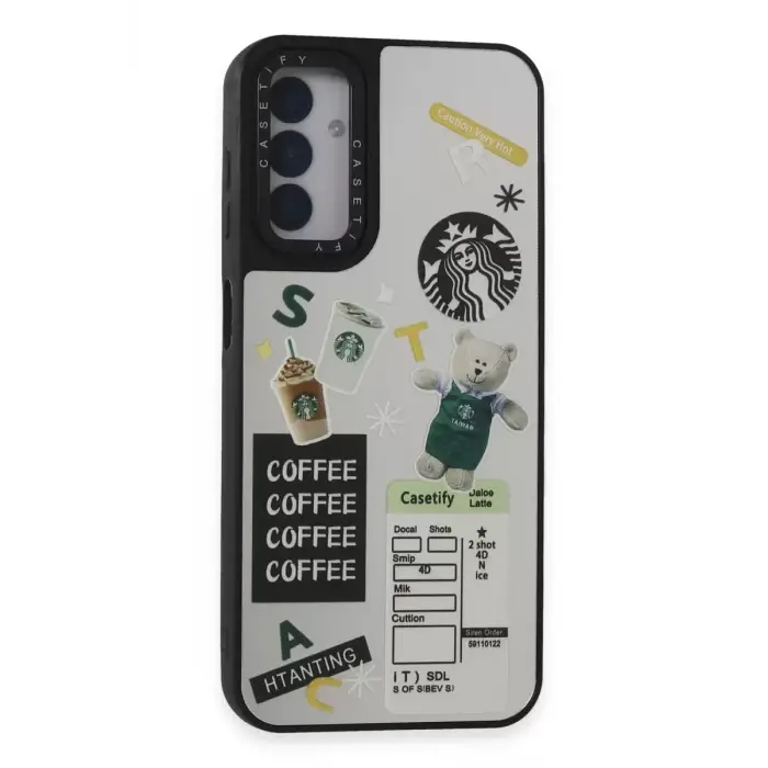 Newface Samsung Galaxy M14 5G Kılıf Mirror Desenli Kapak - Mirror - 17