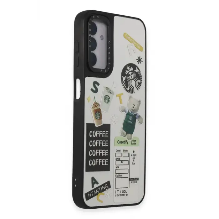 Newface Samsung Galaxy M14 5G Kılıf Mirror Desenli Kapak - Mirror - 17