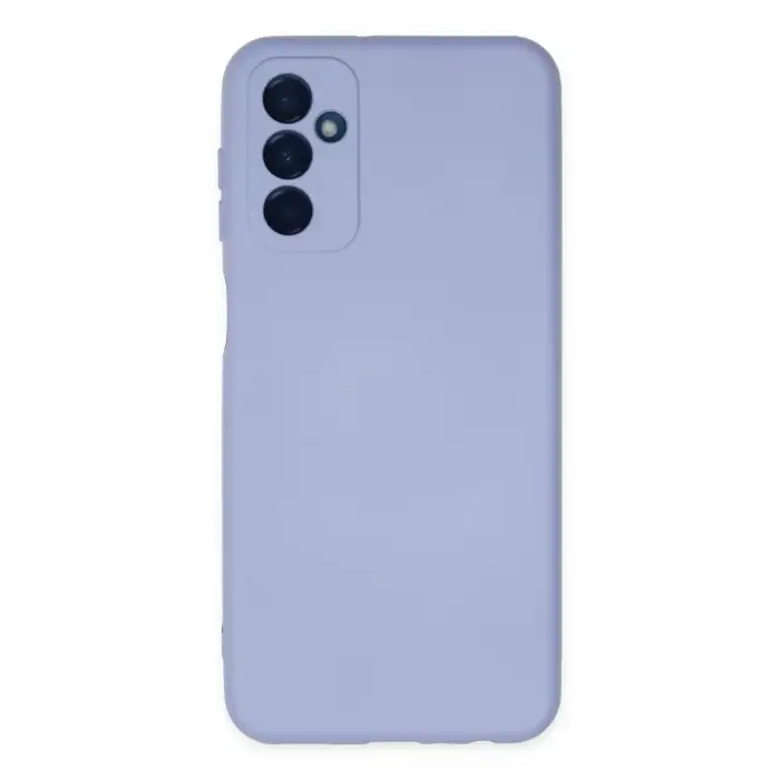 Newface Samsung Galaxy M23 Kılıf Nano içi Kadife Silikon - Lila