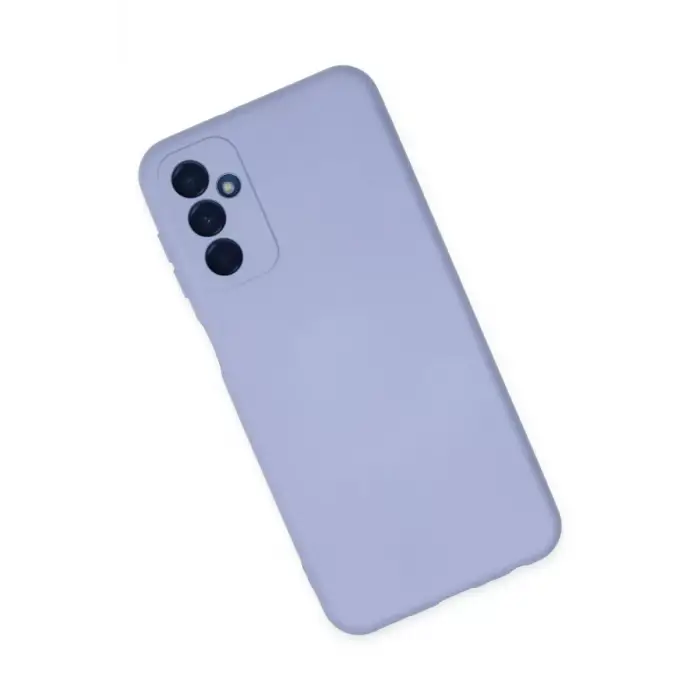Newface Samsung Galaxy M23 Kılıf Nano içi Kadife Silikon - Lila