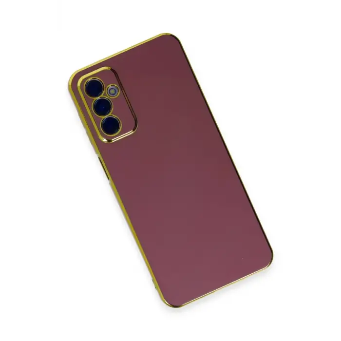 Newface Samsung Galaxy M23 Kılıf Volet Silikon - Kırmızı