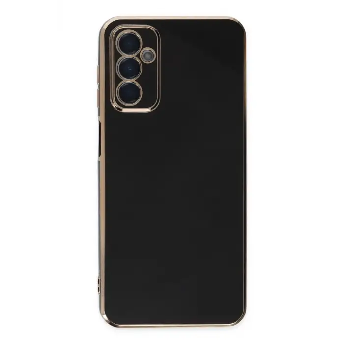 Newface Samsung Galaxy M23 Kılıf Volet Silikon - Siyah