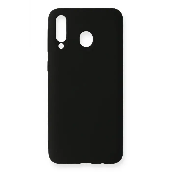 Newface Samsung Galaxy M30 Kılıf First Silikon - Siyah