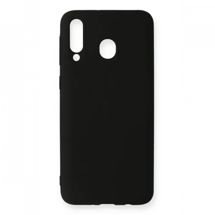 Newface Samsung Galaxy M30 Kılıf First Silikon - Siyah