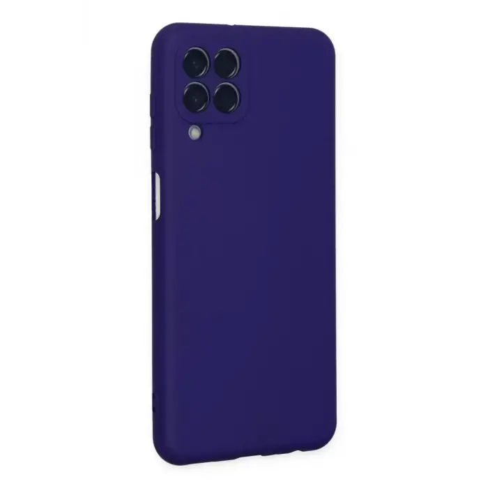 Newface Samsung Galaxy M33 Kılıf Nano içi Kadife Silikon - Mor
