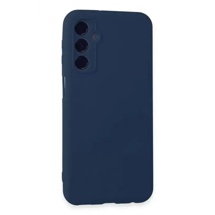 Newface Samsung Galaxy M34 5G Kılıf First Silikon - Lacivert