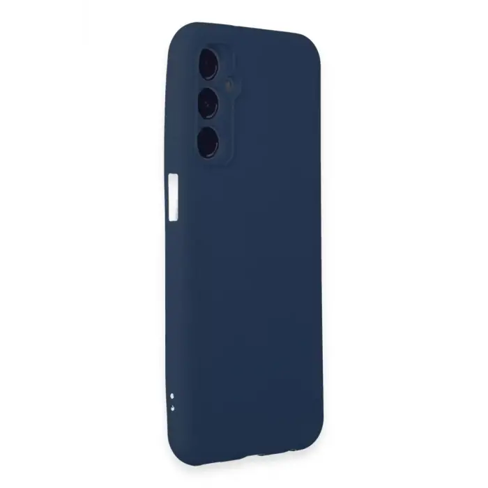 Newface Samsung Galaxy M34 5G Kılıf First Silikon - Lacivert