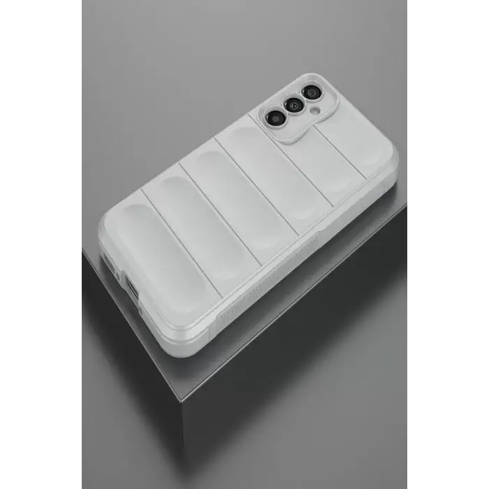 Newface Samsung Galaxy M34 5G Kılıf Optimum Silikon - Krem