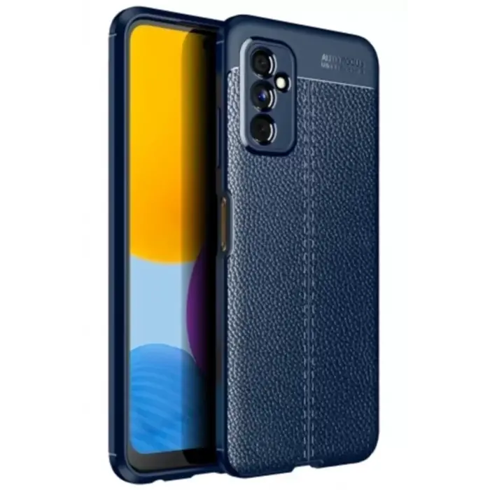 Newface Samsung Galaxy M52 5G Kılıf Auto Focus Kapak - Lacivert