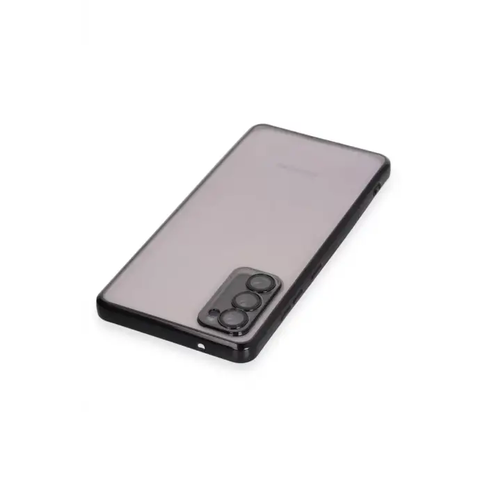 Newface Samsung Galaxy S20 FE Kılıf Razer Lensli Silikon - Siyah