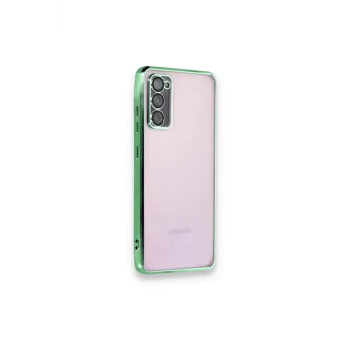 Newface Samsung Galaxy S20 FE Kılıf Razer Lensli Silikon - Yeşil