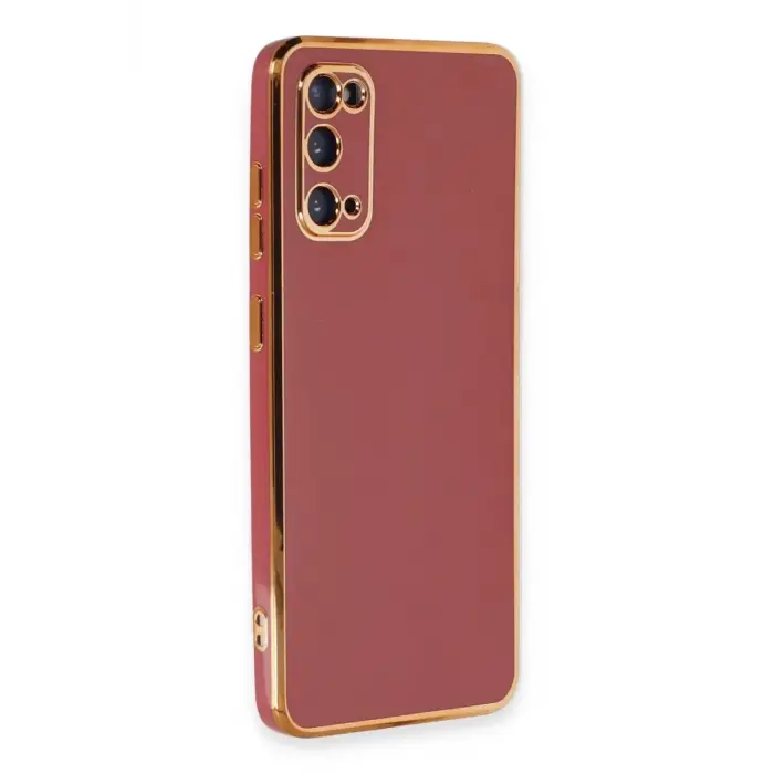 Newface Samsung Galaxy S20 Kılıf Volet Silikon - Kırmızı