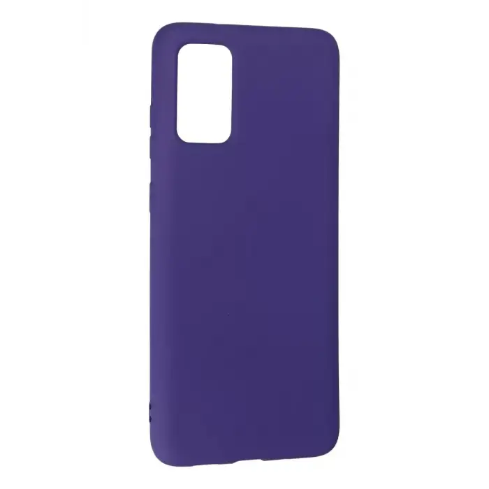 Newface Samsung Galaxy S20 Plus Kılıf Nano içi Kadife Silikon - Mor