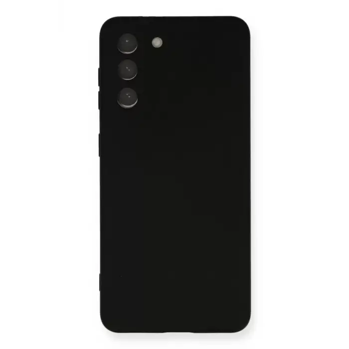 Newface Samsung Galaxy S21 FE Kılıf Nano içi Kadife Silikon - Siyah