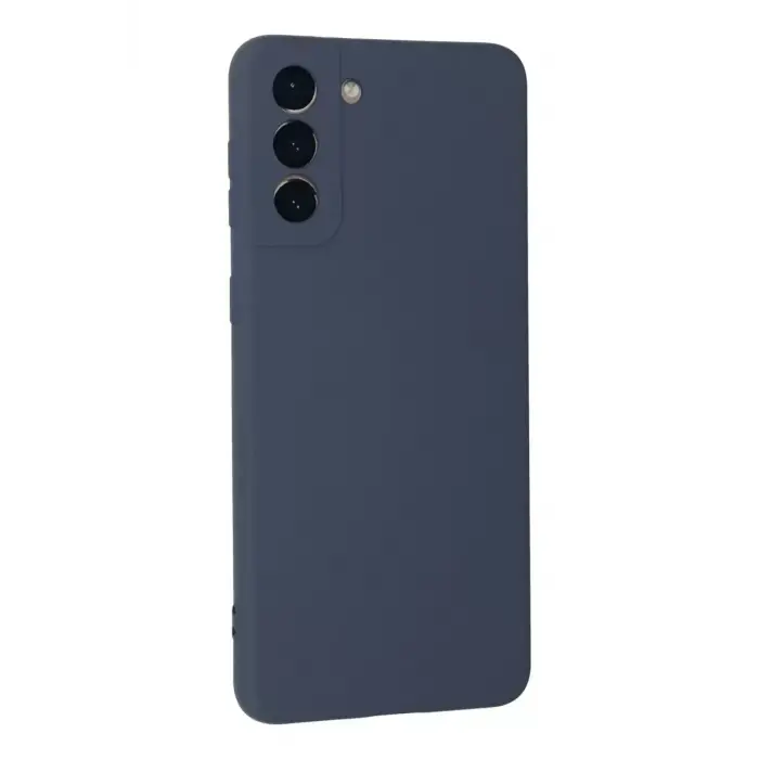 Newface Samsung Galaxy S21 Plus Kılıf Nano içi Kadife Silikon - Gri
