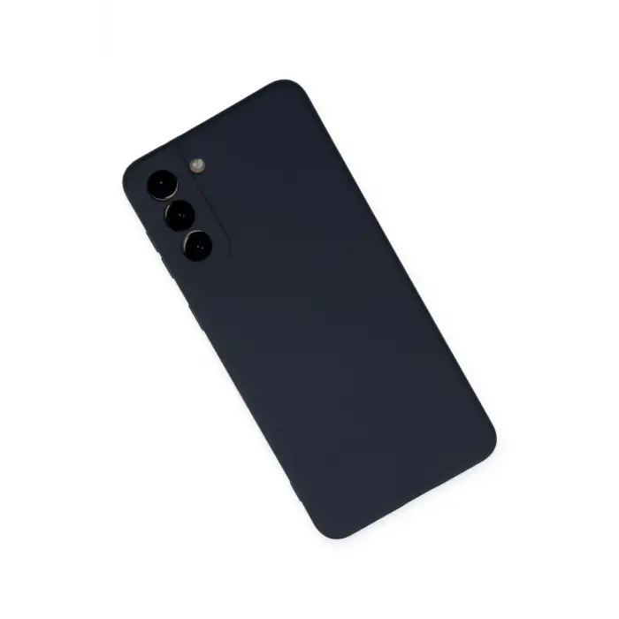 Newface Samsung Galaxy S21 Plus Kılıf Nano içi Kadife Silikon - Lacivert