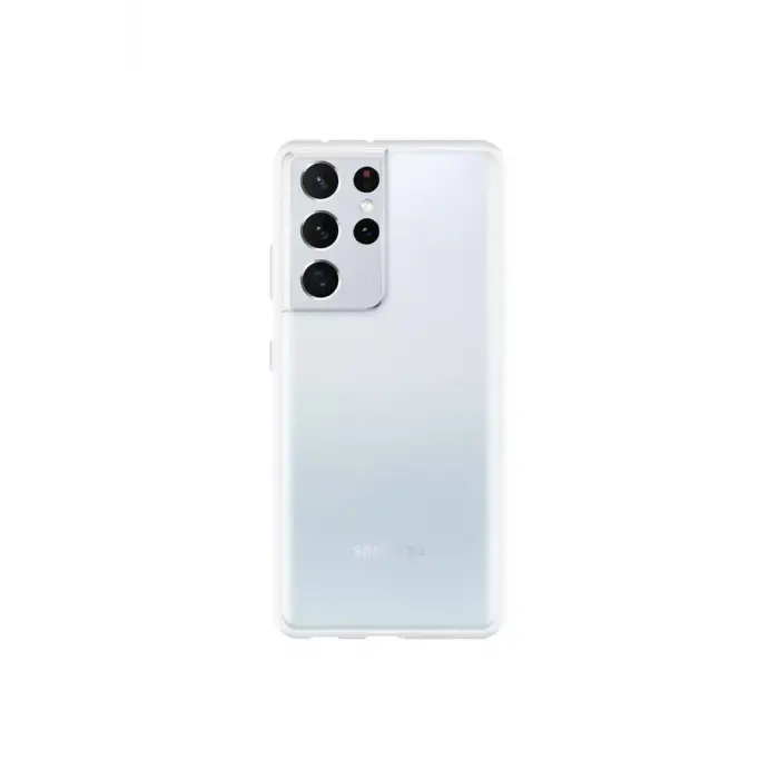 Newface Samsung Galaxy S21 Ultra Kılıf Lüx Şeffaf Silikon