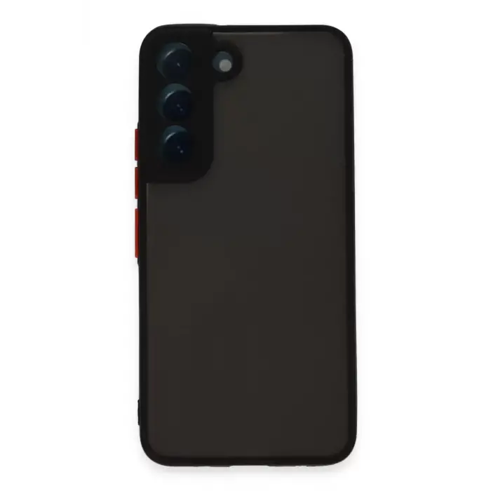 Newface Samsung Galaxy S22 Kılıf Montreal Silikon Kapak - Siyah