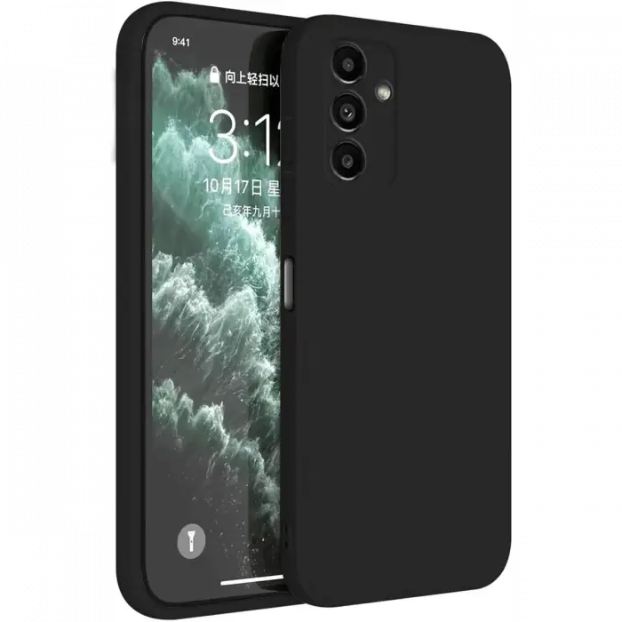 Newface Samsung Galaxy S23 FE Kılıf First Silikon - Siyah