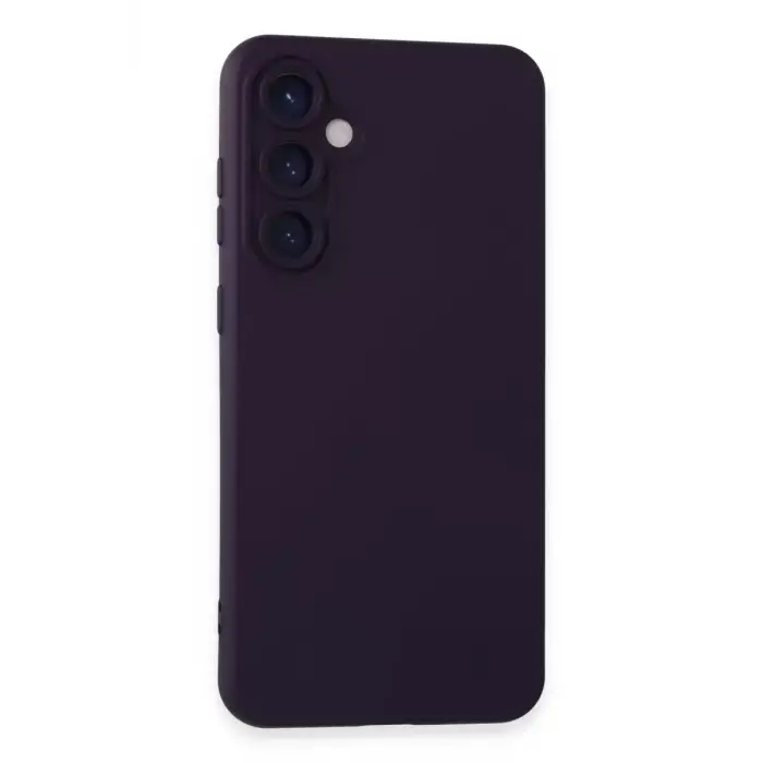 Newface Samsung Galaxy S23 FE Kılıf Nano içi Kadife Silikon - Mor