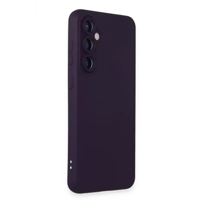 Newface Samsung Galaxy S23 FE Kılıf Nano içi Kadife Silikon - Mor