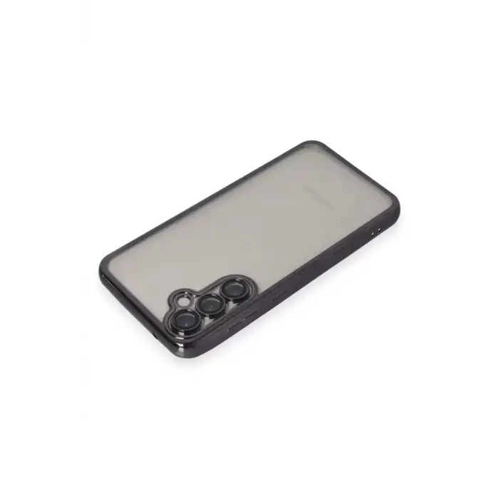 Newface Samsung Galaxy S23 FE Kılıf Razer Lensli Silikon - Mor