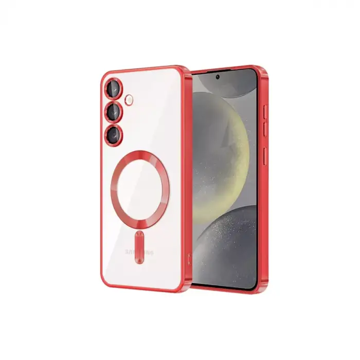 Newface Samsung Galaxy S23 Plus Kılıf Kross Magneticsafe Kapak - Kırmızı
