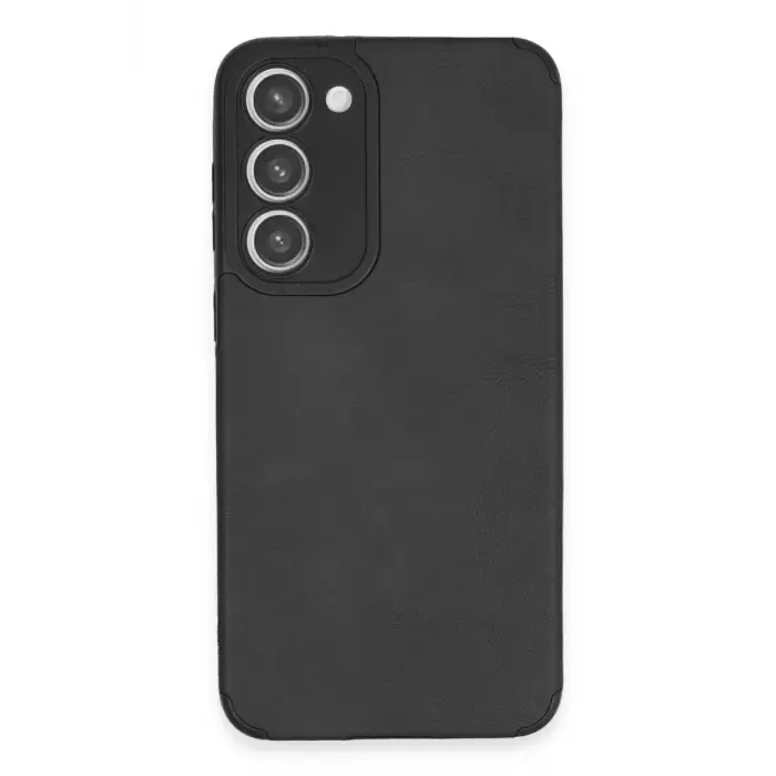 Newface Samsung Galaxy S23 Plus Kılıf Loop Deri Silikon - Siyah