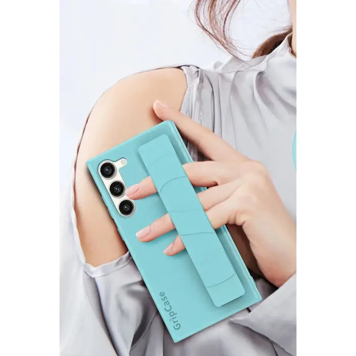 Newface Samsung Galaxy S24 Kılıf Data Kapak - Açık Mavi