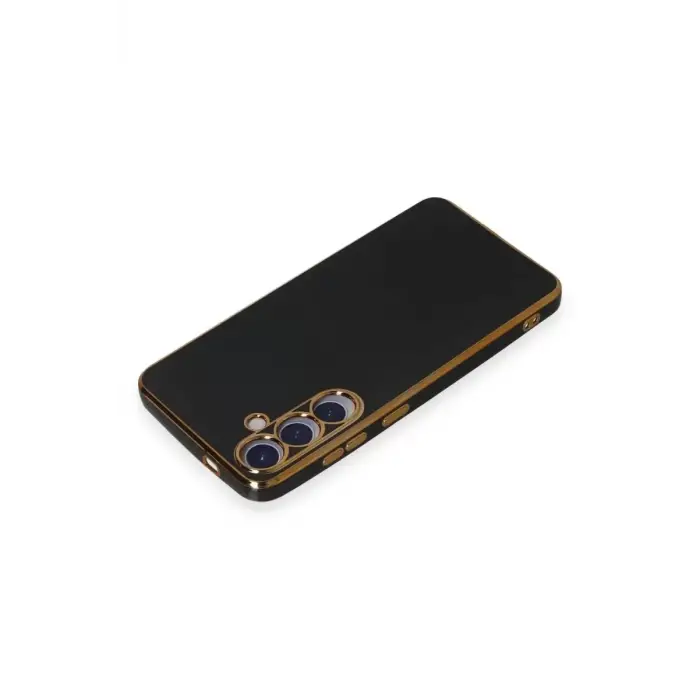 Newface Samsung Galaxy S24 Kılıf Volet Silikon - Siyah