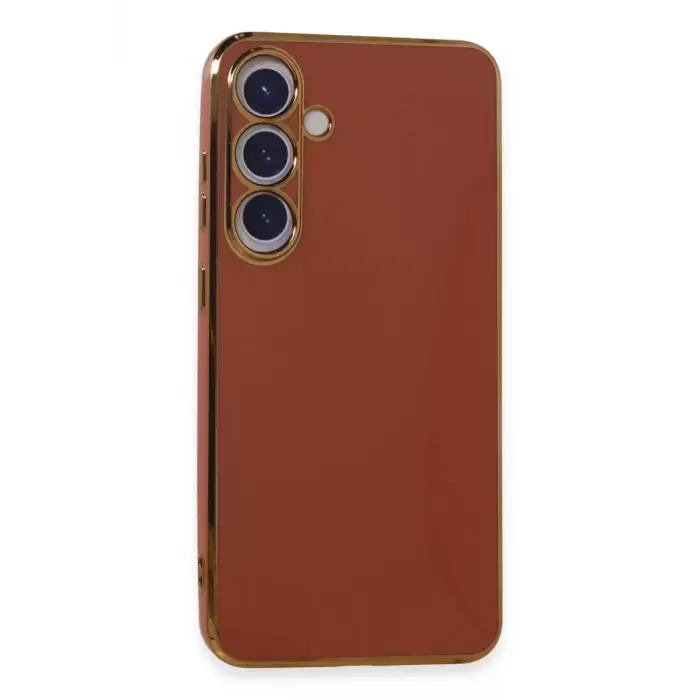Newface Samsung Galaxy S24 Plus Kılıf Volet Silikon - Kırmızı