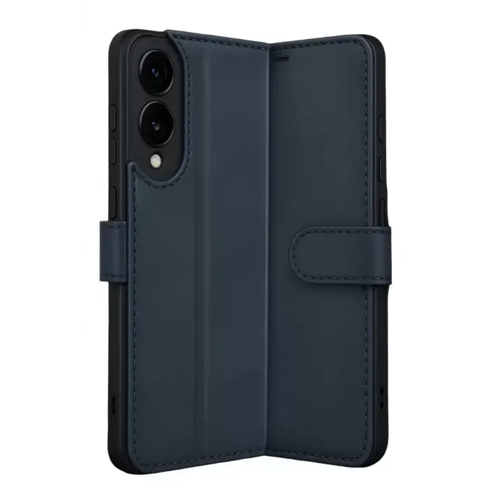 Newface Samsung Galaxy S25 Edge Trend S Plus Kapaklı Kılıf - Lacivert