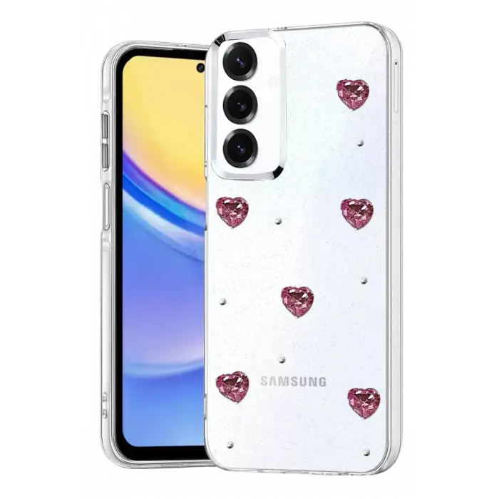 Newface Samsung Galaxy S25 FE Fiyonk Desenli Kapak - Desen 3