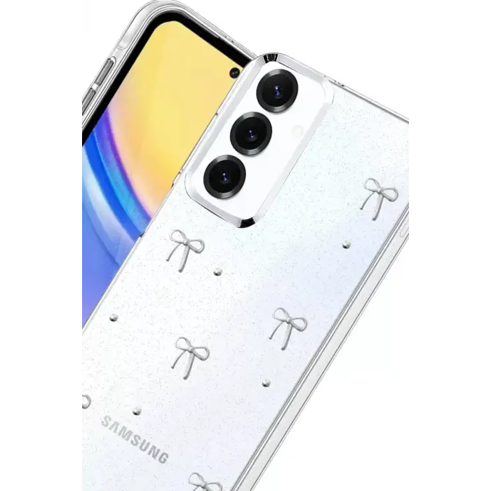 Newface Samsung Galaxy S25 FE Fiyonk Desenli Kapak - Desen 5