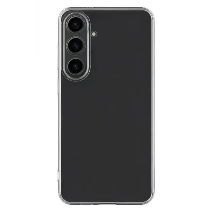 Newface Samsung Galaxy S25 Kılıf Lüx Şeffaf Silikon