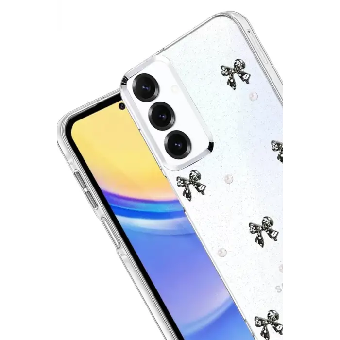 Newface Samsung Galaxy S25 Plus Fiyonk Desenli Kapak - Desen 8