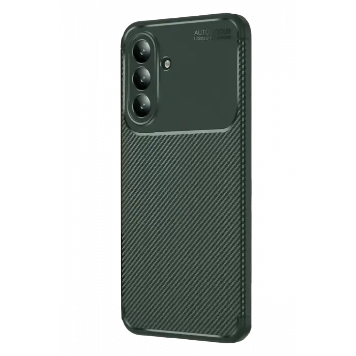 Newface Samsung Galaxy S26 Auto Focus Karbon Kapak - Koyu Yeşil