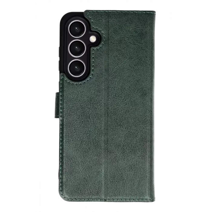 Newface Samsung Galaxy S26 Kılıf Trend S Plus Kapaklı Kılıf - Yeşil