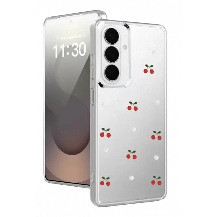 Newface Samsung Galaxy S26 Plus Fiyonk Desenli Kapak - Desen 9