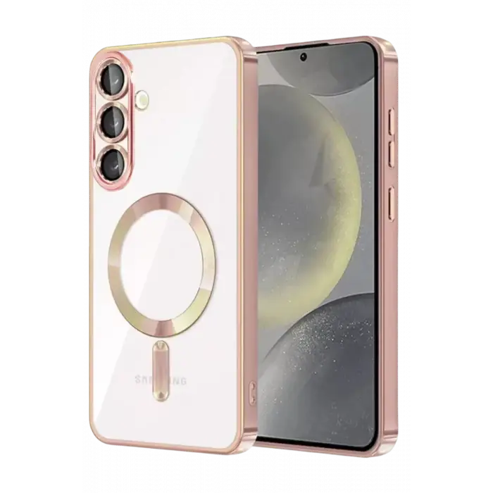 Newface Samsung Galaxy S26 Plus Kross Magneticsafe Kapak - Rose