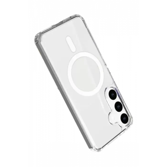 Newface Samsung Galaxy S26 Plus Magneticsafe Şeffaf Silikon - Şeffaf