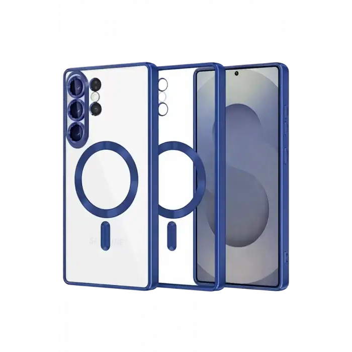 Newface Samsung Galaxy S26 Ultra Kross Magneticsafe Kapak - Lacivert