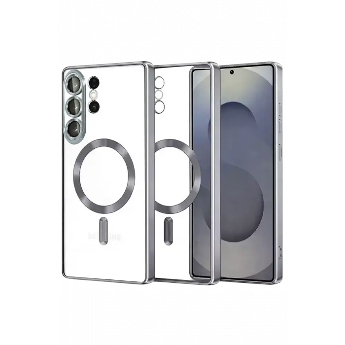 Newface Samsung Galaxy S26 Ultra Kross Magneticsafe Kapak - Titan Gri