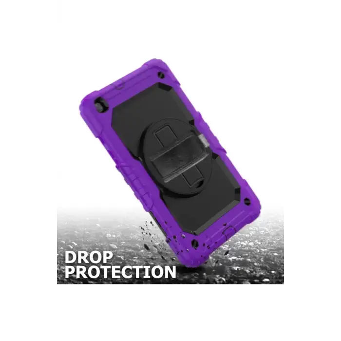 Newface Samsung Galaxy T290 Tab A 8 Kılıf Pars Tablet Kapak - Mor