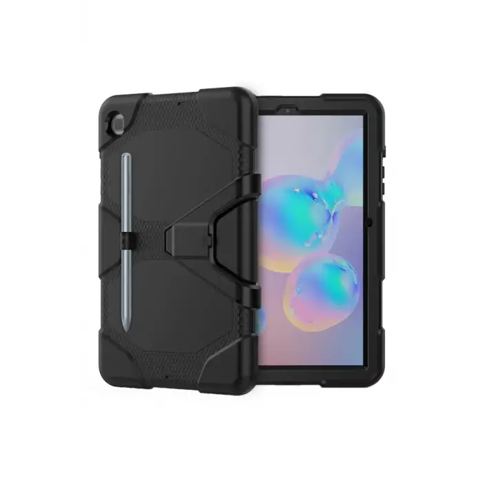 Newface Samsung Galaxy T500 Tab A7 10.4 Kılıf Griffin Tablet Kapak - Siyah