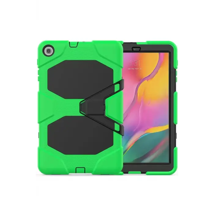 Newface Samsung Galaxy T510 Tab A 10.1 Kılıf Griffin Tablet Kapak - Yeşil
