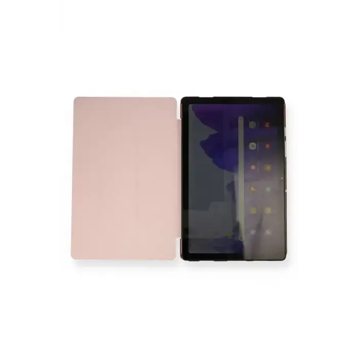 Newface Samsung Galaxy T970 Tab S7 Plus 12.4 Kılıf Tablet Smart Kılıf - Rose Gold